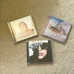 CD Album Collection: Katy Perry, Lady Gaga